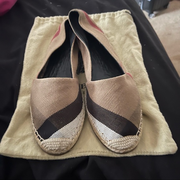 BURBERRY Hodgeson check canvas espadrilles - Picture 5 of 8